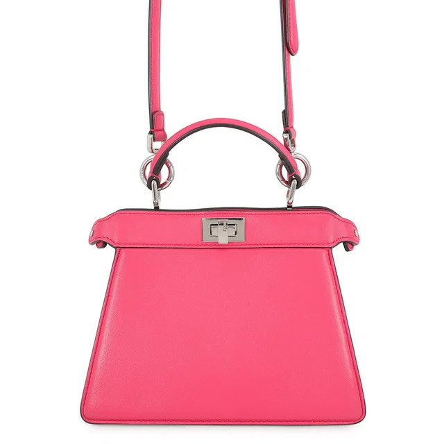 Fendi Peekaboo Icy You Pink8BN335ABVEF10HO Leather Size Petit in Leather from GALLERY RARE