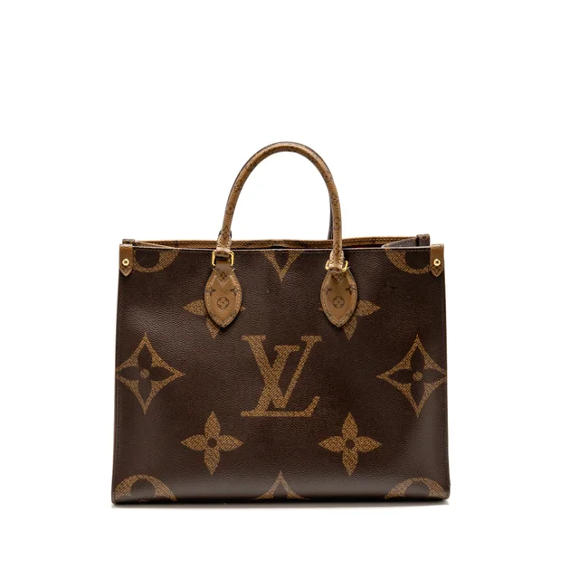 Louis Vuitton OnTheGo MM Monogram Canvas/Leather GHW in Coated canvas from EMIER