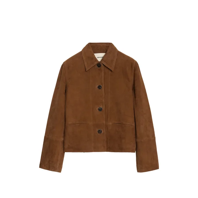 Zadig & Voltaire lessa suede jacket, image 1 of 1 from SENSER