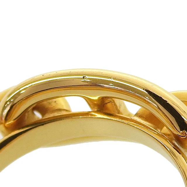 Hermès Rugate Chne Scarf Ring in Gold Gold-plated metal from LuxUness, photo 6 of 6