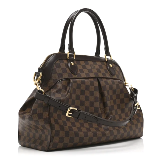Louis Vuitton Damier Ebene Trevi GM in Brown Coated canvas from FASHIONPHILE, photo 3 of 10