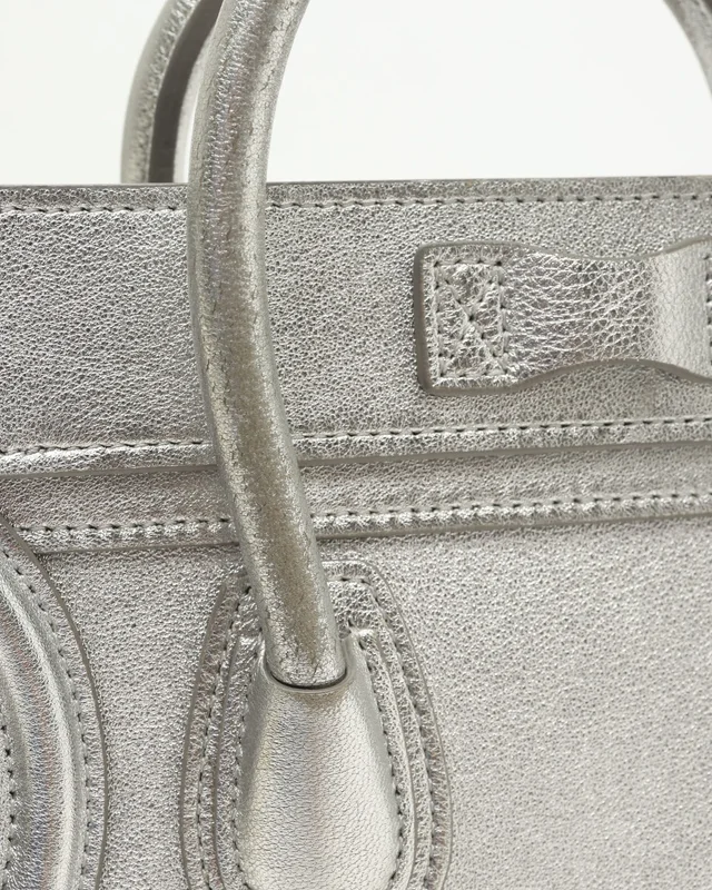 Celine Nano Luggage Bag in Leather from A Retro Tale, photo 7 of 8