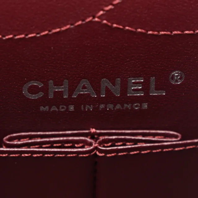 Chanel Aged Calfskin Quilted 2.55 Reissue 225 Flap Black in Black Calfskin from FASHIONPHILE, photo 6 of 10