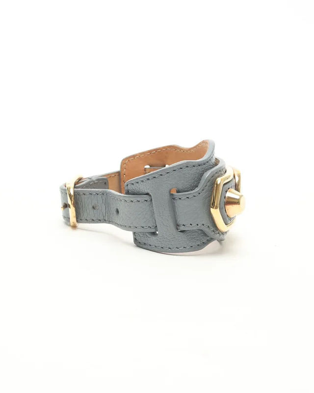 Balenciaga City Edge Bracelet in Denim from A Retro Tale, photo 4 of 6