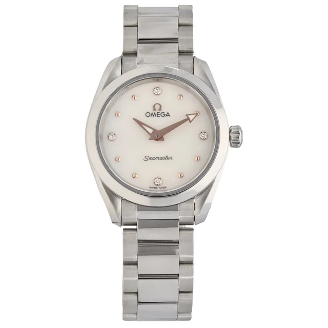 Omega Seamaster Aqua Terra 220.10.28.60.54.001 28mm Stainless Steel Watch from H&T