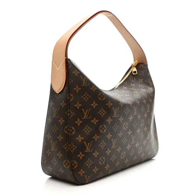 Louis Vuitton Monogram Slouchy MM in Coated canvas from FASHIONPHILE, photo 3 of 10