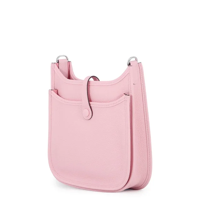 Hermès Evelyne3 Rose Sakura Taurillon Clemence Size 23 in Pink Clemence leather from GALLERY RARE, photo 2 of 6