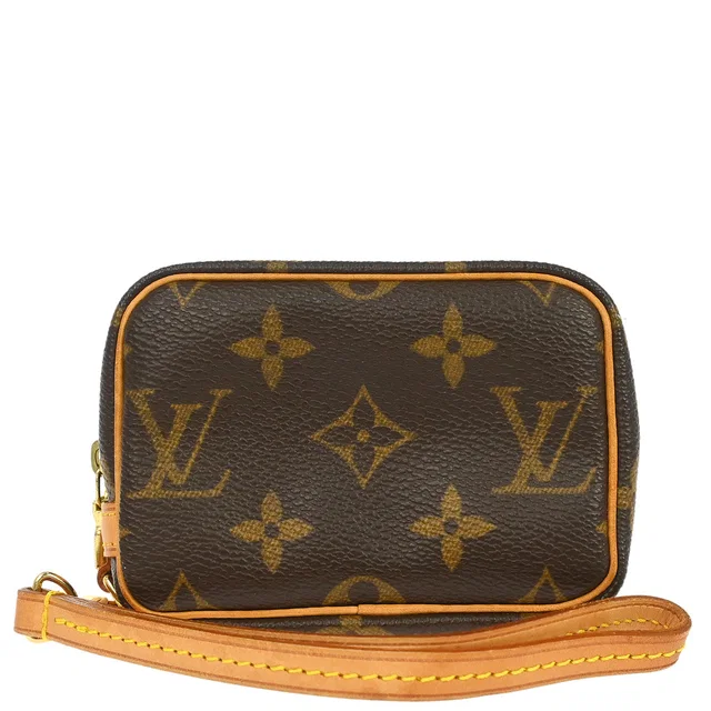 Louis Vuitton Monogram Trousse Wapity Pouch M58030 in Coated canvas from AMORE Vintage Tokyo