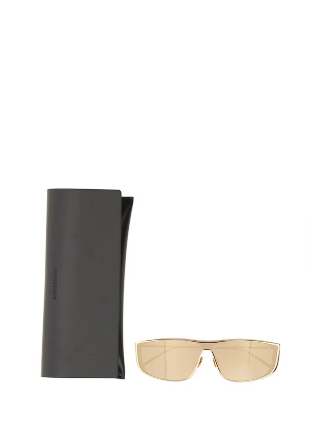 Saint Laurent 737456_y99028016 Sunglasses — Gold Metal in Gold from HEWI