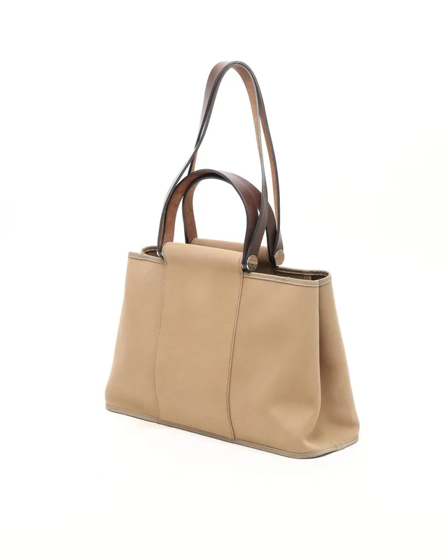 Hermès Cabag Elan Toile 39 PM Bag in Canvas from A Retro Tale, photo 4 of 12