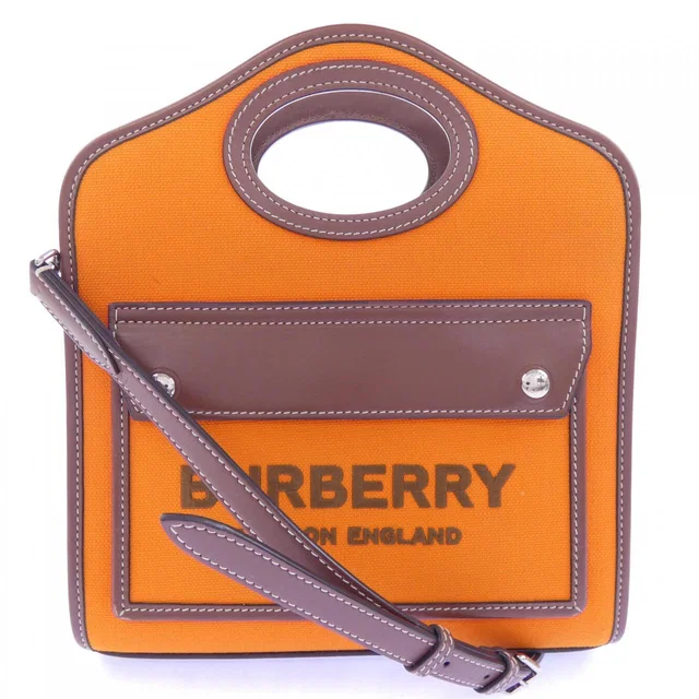 Burberry Pocket Bag Mini Tote Bag in Leather from LuxUness