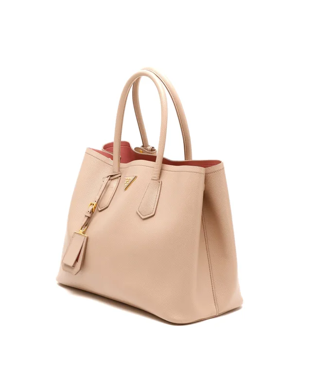 Prada Saffiano Medium Cuir Tote Bag in Saffiano leather from A Retro Tale, photo 2 of 8