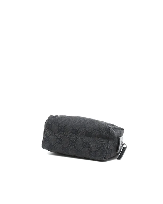 Gucci GG Canvas Leather Pouch in Canvas from A Retro Tale, photo 5 of 8