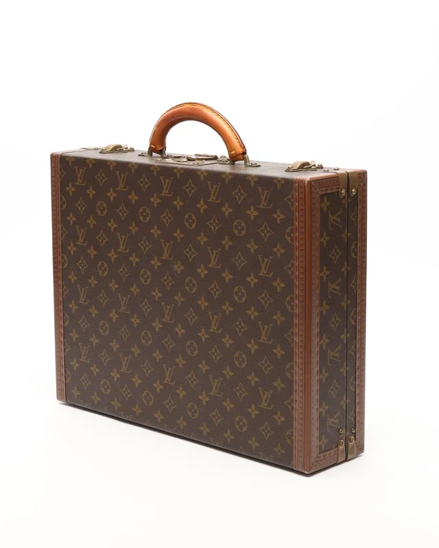 Louis Vuitton Monogram Cotteville 45 Suitcase in Coated canvas from A Retro Tale, photo 2 of 12