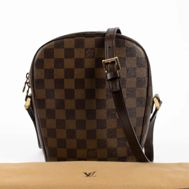 Louis Vuitton Damier Ebene Ipanema PM Bag in Brown Canvas from Labellov, photo 2 of 4