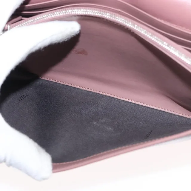 Fendi F Is Wallet On Chain Leather Pink Bag in Pink Leather from HEWI, photo 24 of 24