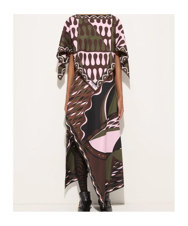 Emilio Pucci Leocorno Print Silk Blouse, photo 2 of 5 from SENSER