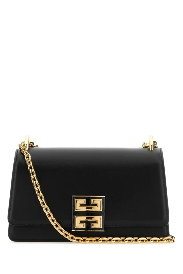 Givenchy 4g Shoulder Bag — Black in Black Calfskin from HEWI
