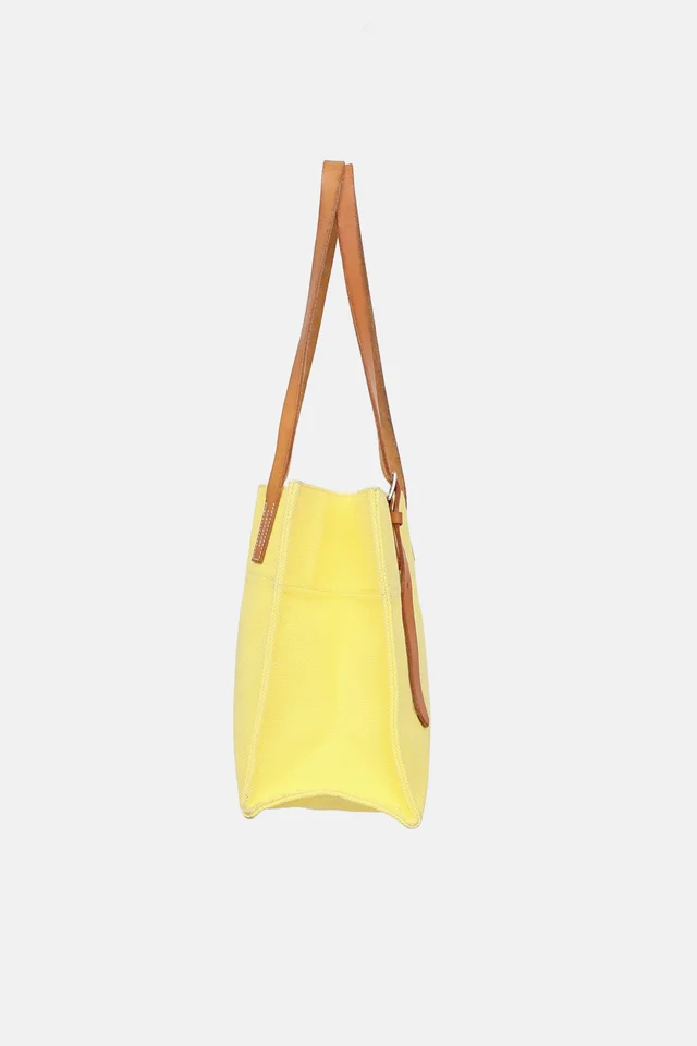 Hermès 2011 Etriviere Elan Tote Bag in Canvas from VSP Consignment, photo 2 of 2