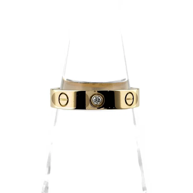 Cartier Mini Love Yellow Gold Ring in Yellow from The Reluxe