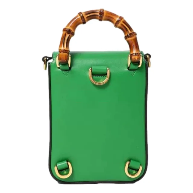 Gucci Bamboo Mini Handbag in Leather from Snagged&Bagged, photo 4 of 10