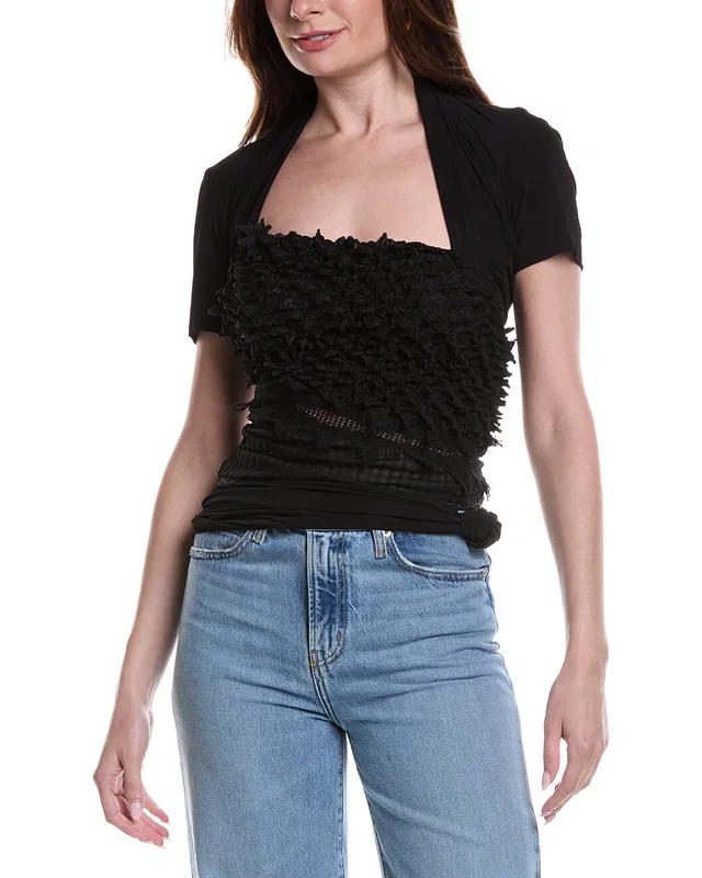 Christopher Esber Contort Shibari Jersey T-Shirt Dress, image 1 of 1 from Gilt
