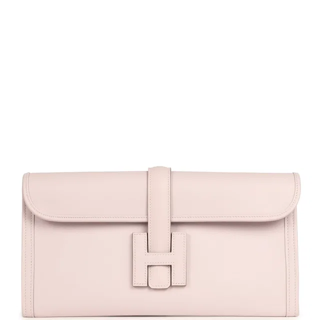 Hermès Jige Elan 29 Mauve Pale Swift in Swift leather from Madison Avenue Couture