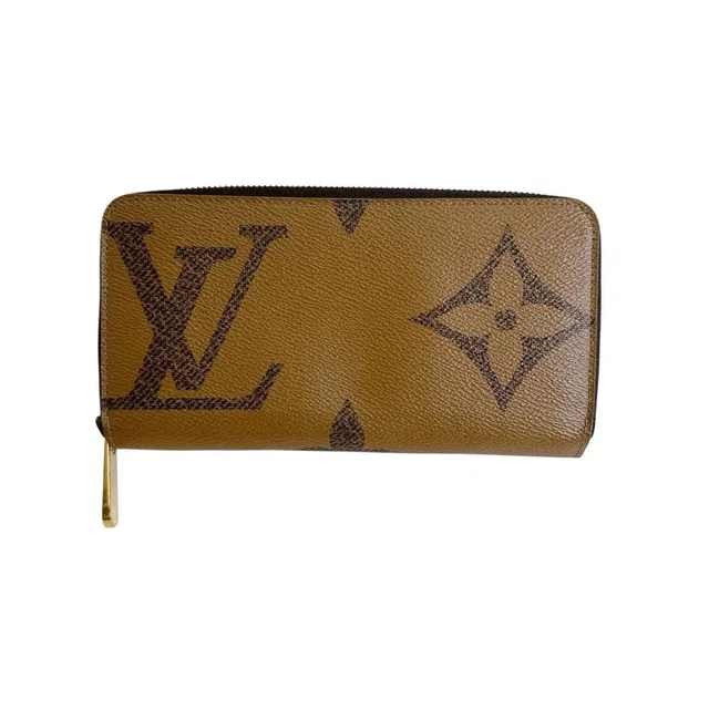 Louis Vuitton Giant Reverse Zippy Long Wallet in Coated canvas from The Reluxe