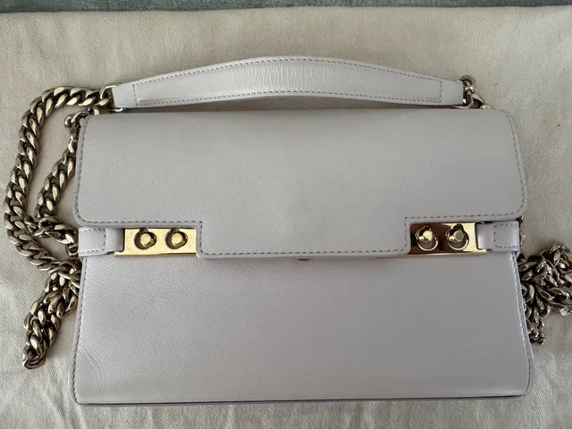 Delvaux Tempte Chain Shoulder Bag Blush Pink Calfskin | Authentic | Made In F in pink Calfskin from Poshmark