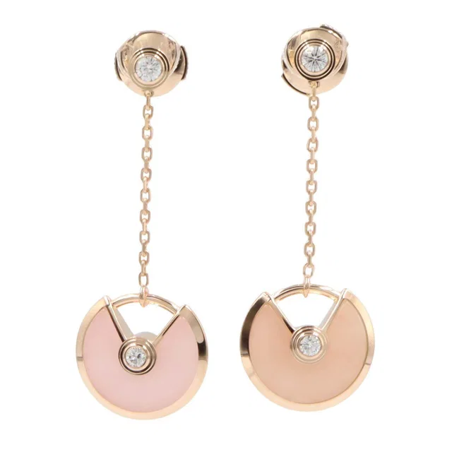 Cartier Amulette Au750 Diamond Opal Earrings from LuxUness