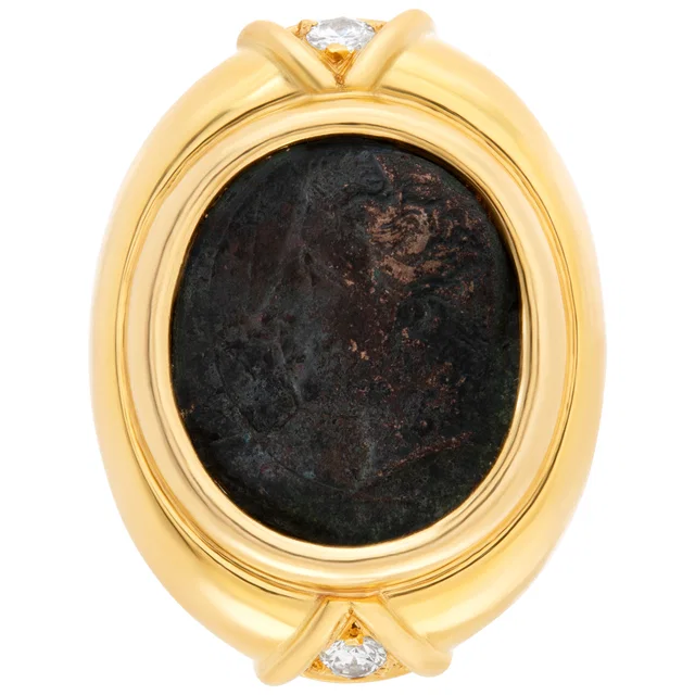Bvlgari 1 earring in 18k in Yellow Gold from Gray And Sons