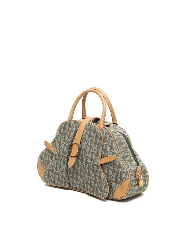Dior Saddle Bowler Bag in Canvas from A Retro Tale, photo 2 of 9