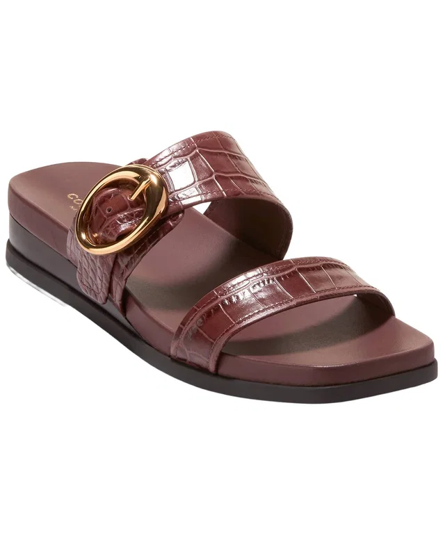 Cole Haan Oaklynn Double Band Leather Sandal, image 1 of 1 from Gilt