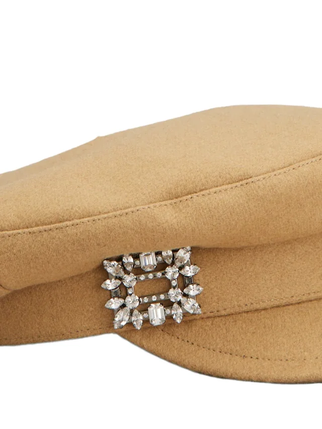 Roger Vivier Broche Embellished Sailor Hat, photo 6 of 7 from SENSER