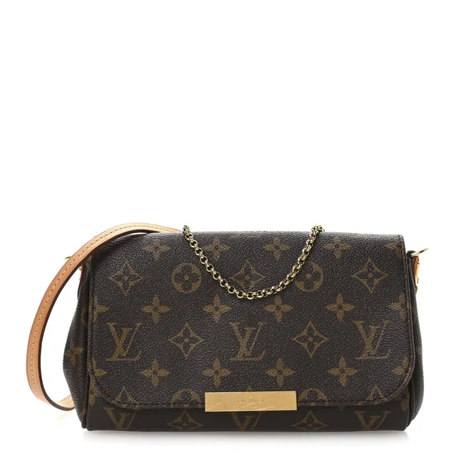 Louis Vuitton Favorite Monogram Coated Canvas Bag - Brown in Brown Coated canvas from H&T