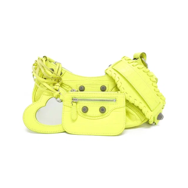 Balenciaga Le Cagole Shoulder Bag in Leather from The Reluxe
