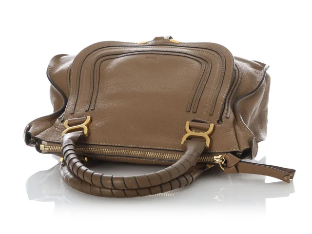 Chloé Medium Nut Calfskin Marcie in Calfskin from Ann's Fabulous Finds, photo 7 of 9