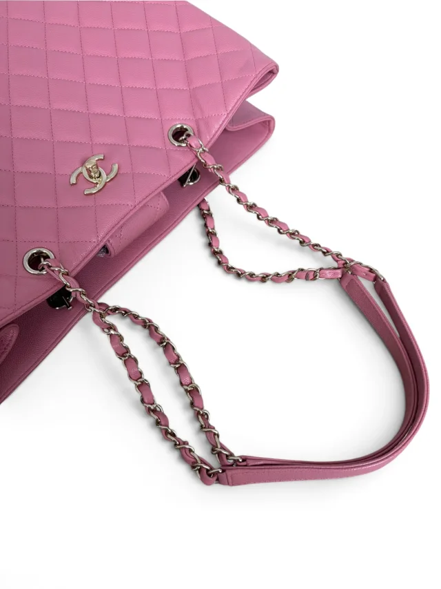 Chanel Pink Caviar Large Shopper Tote in Pink Caviar leather from Season 2 Consign, photo 6 of 10
