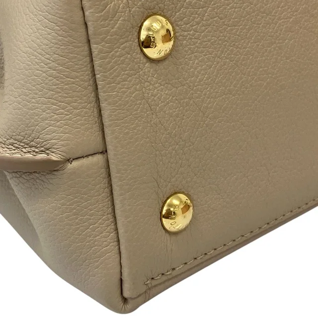 Louis Vuitton Lockme Ever Mini chain 2way shoulder bag in Beige Calfskin from LuxUness, photo 6 of 19