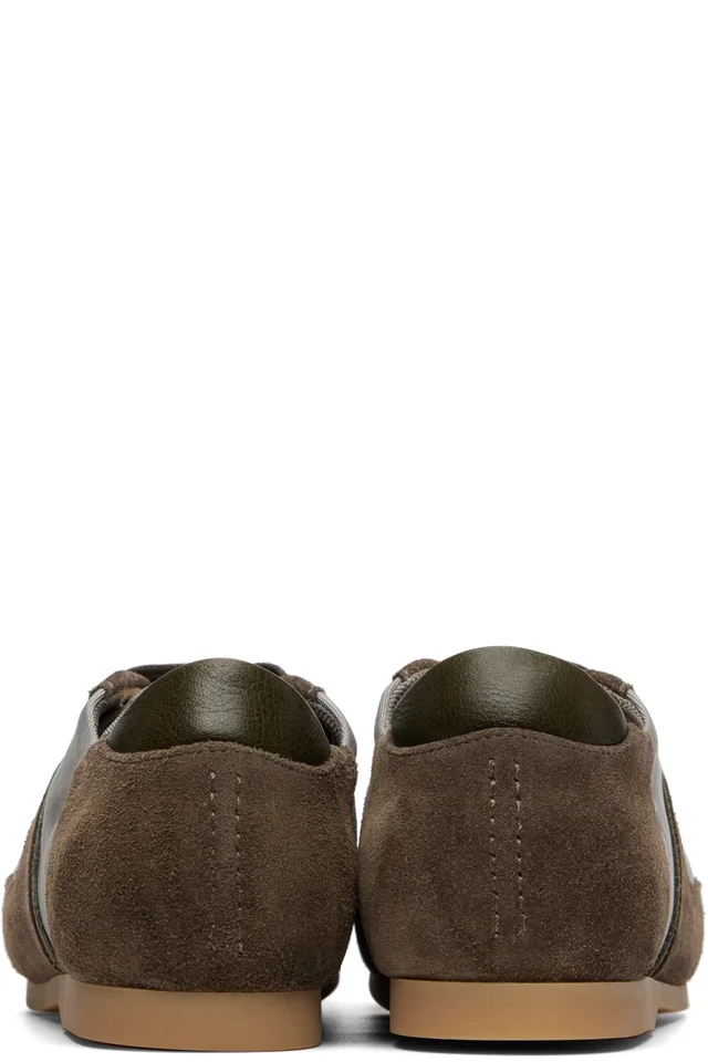 OUR LEGACY Green & Brown Sneak In Sport Sneakers, photo 2 of 5 from SSENSE