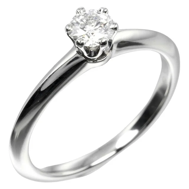 Tiffany & Co. Silver Diamond Ring in silver|gray from Poshmark