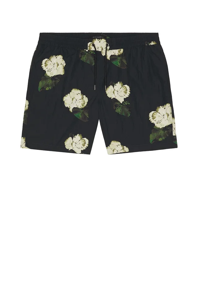 ALLSAINTS Nouvelle Swim Shorts in Jet Black, photo 4 of 4 from REVOLVE (Canada)