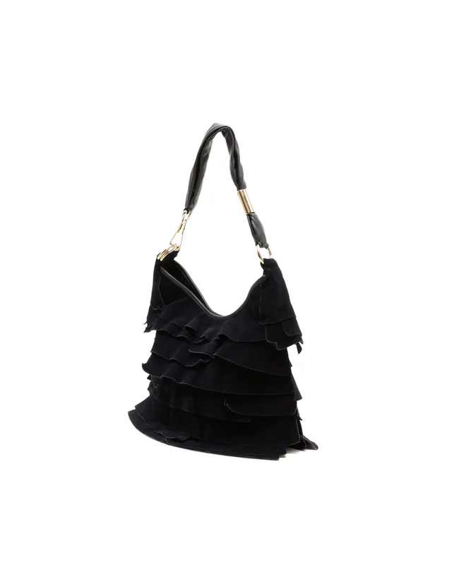 Saint Laurent Yves St. Tropez Suede Bag in Suede from A Retro Tale, photo 2 of 7