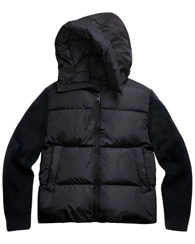 Canada Goose Hybridge Grove Wool Knit Down Hoodie, image 1 of 1 from Gilt