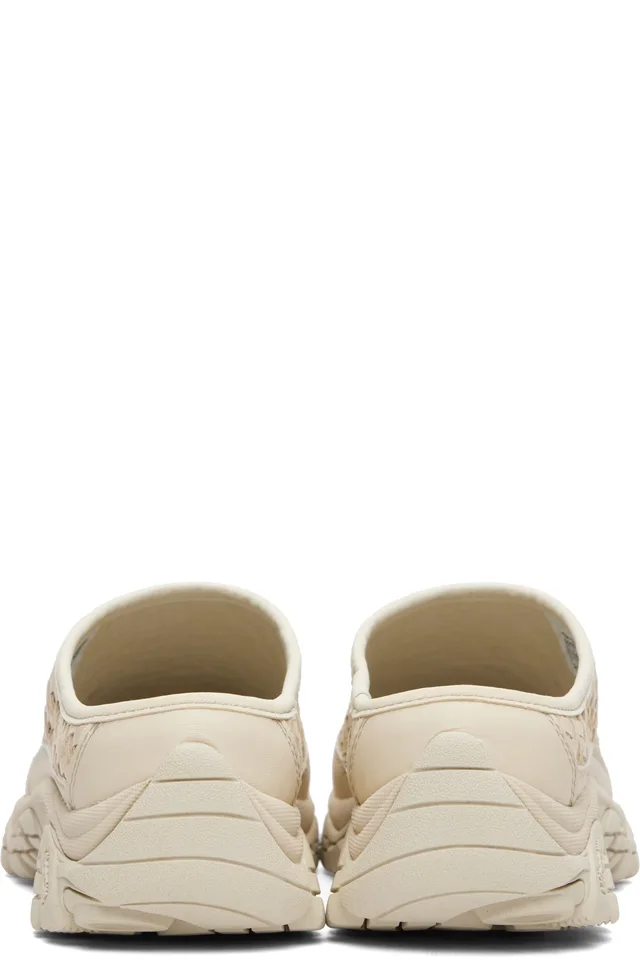 Merrell 1TRL Off-White Moab 2 Leather Slide Flats, photo 2 of 5 from SSENSE