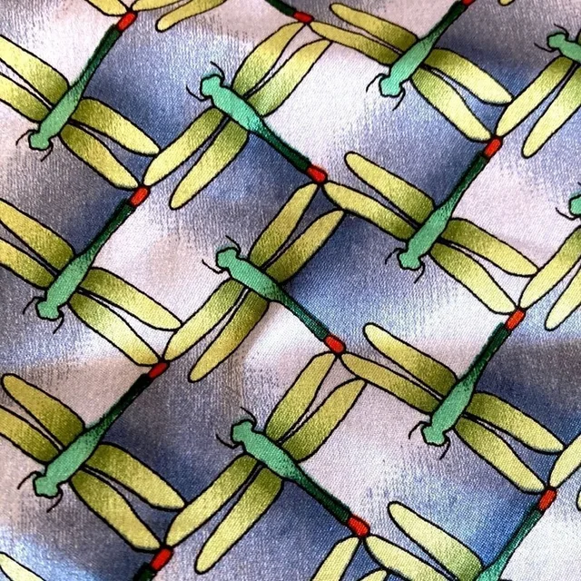 Mulberry Silk Scarf in green|blue Silk from Poshmark