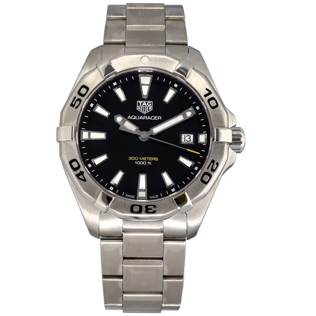 TAG Heuer Aquaracer WBD1110 41mm Stainless Steel Watch from H&T