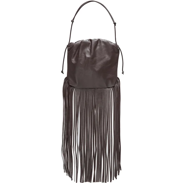 Bottega Veneta The Fringe Pouch Tote, Fondente/Gold from Cultstatus, photo 1 of 1