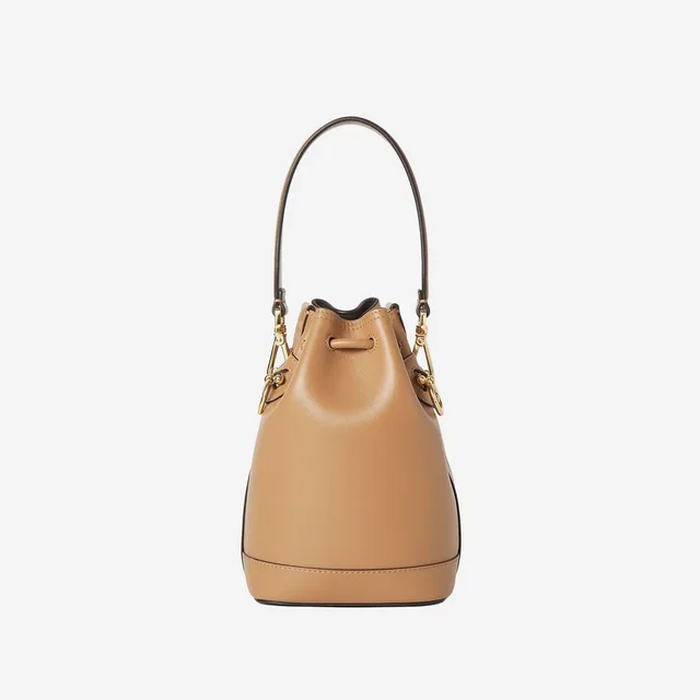 Fendi Mon Tresor Bucket Bag — Brown Calf Leather in Brown Calfskin from HEWI