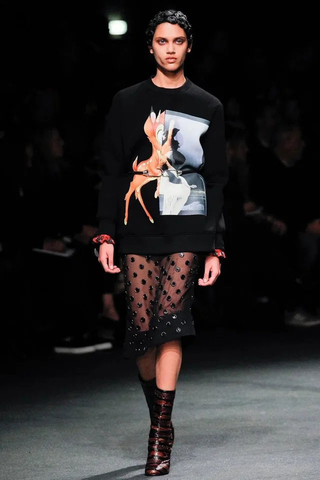 Givenchy Riccardo Tisci - F/W 13 - Bambi & Madonna Sweater in black from Grailed